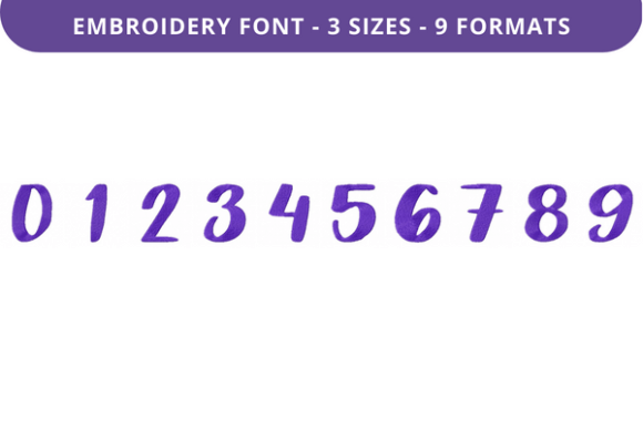 Review: Beach Stroll Font 0 to 9 for Apparel