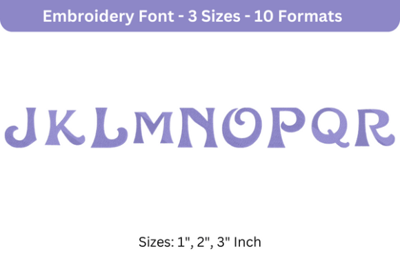 Reviewing Pasdenom Font J to R for Craft Fairs