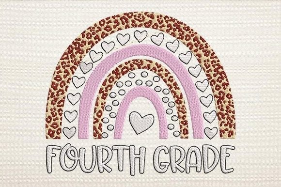 Reviewing the Fourth Grade Teacher Rainbow Design