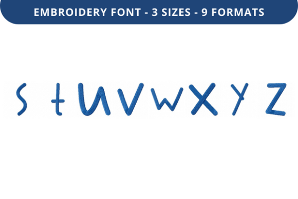 Reviewing Troofles Font Lowercase S to Z for Holiday Sales