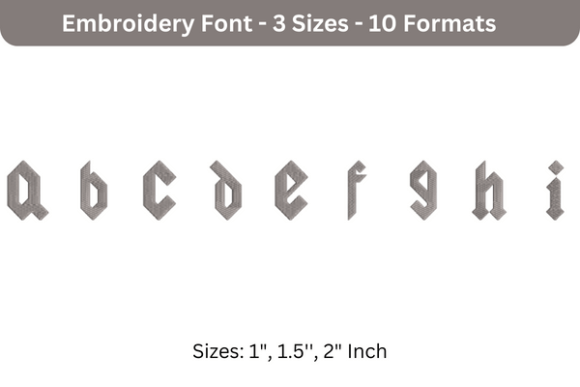Reviewing Yeller Font Lowercase a to I for Gifts