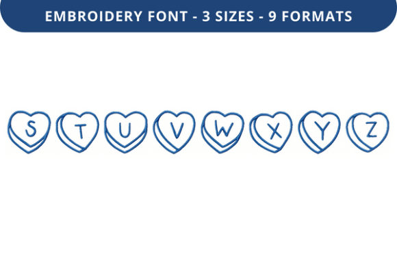 Talking Hearts Font S to Z Review