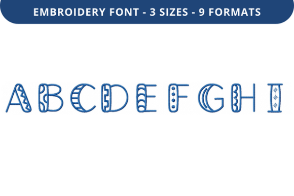 Wrapping Paper Font a to I Review